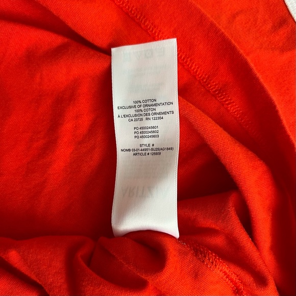 Aritzia Tna Soft Feels All-time Jersey Crewneck T-Shirt with Varsity Graphic - Picture 9 of 9